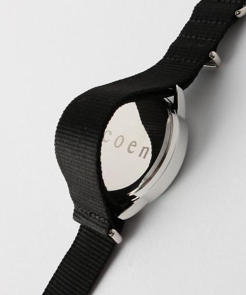 coen（コーエン）の「コーエンベアクロノグラフウォッチ（アナログ腕時計・メンズ・ホワイト/ブラック・FREE）」の10枚目の写真