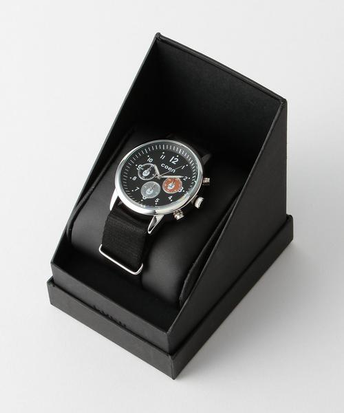 coen（コーエン）の「コーエンベアクロノグラフウォッチ（アナログ腕時計・メンズ・ホワイト/ブラック・FREE）」の14枚目の写真