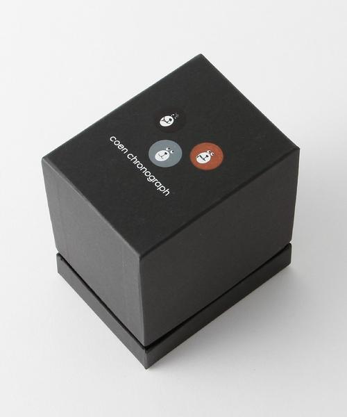 coen（コーエン）の「コーエンベアクロノグラフウォッチ（アナログ腕時計・メンズ・ホワイト/ブラック・FREE）」の9枚目の写真