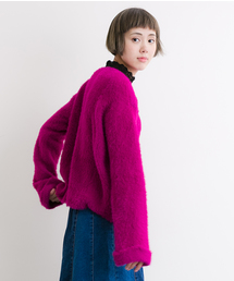 MERLOT | ふわふわシャギーニットトップス4901(ニット/セーター)