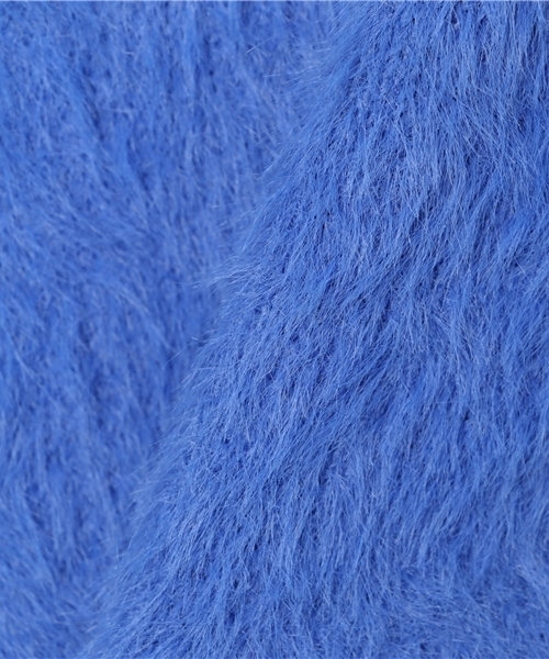 MERLOT（メルロー）の「ふわふわシャギーニットトップス4901（ニット/セーター・レディース・ピンク/オフホワイト/グレー/ブルー/ブラック/パープル/ブラウン/オレンジ・FREE）」の14枚目の写真