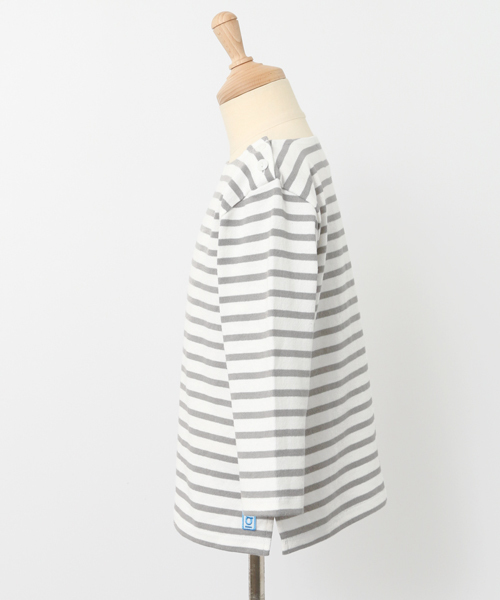 URBAN RESEARCH DOORS（アーバンリサーチドアーズ）の「FORK＆SPOON Nautical-striped L/S（Tシャツ/カットソー・キッズ・グレー/ネイビー・105/90/120/135）」の10枚目の写真