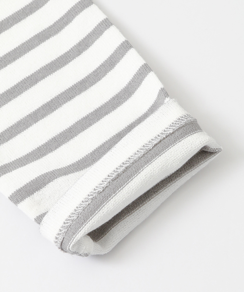 URBAN RESEARCH DOORS（アーバンリサーチドアーズ）の「FORK＆SPOON Nautical-striped L/S（Tシャツ/カットソー・キッズ・グレー/ネイビー・105/90/120/135）」の16枚目の写真