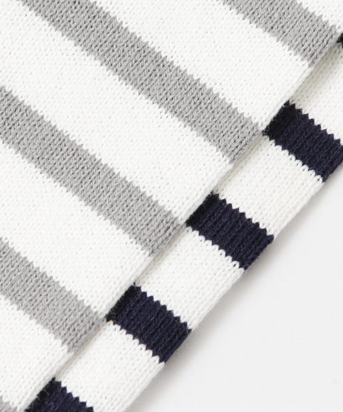 URBAN RESEARCH DOORS（アーバンリサーチドアーズ）の「FORK＆SPOON Nautical-striped L/S（Tシャツ/カットソー・キッズ・グレー/ネイビー・105/90/120/135）」の18枚目の写真