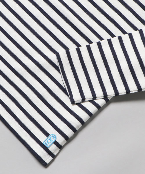 URBAN RESEARCH DOORS（アーバンリサーチドアーズ）の「FORK＆SPOON Nautical-striped L/S（Tシャツ/カットソー・キッズ・グレー/ネイビー・105/90/120/135）」の6枚目の写真