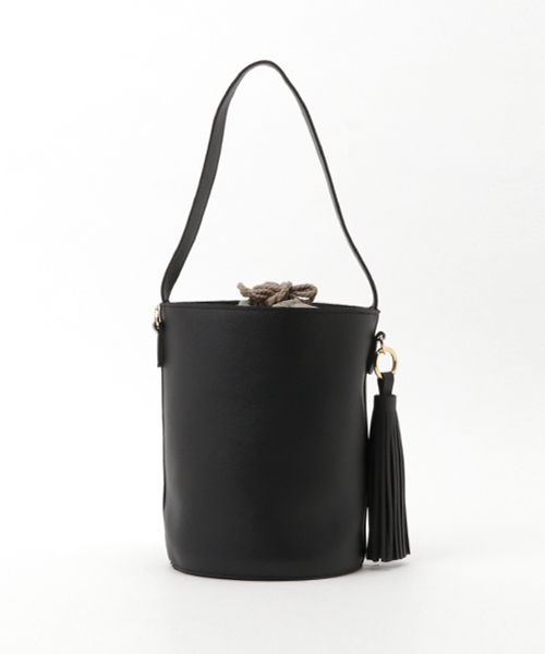 ottilie（オティーリエ）の「フリンジ付バケットBAG（ハンドバッグ・レディース・ブラック/ネイビー/ブラウン・FREE）」の10枚目の写真