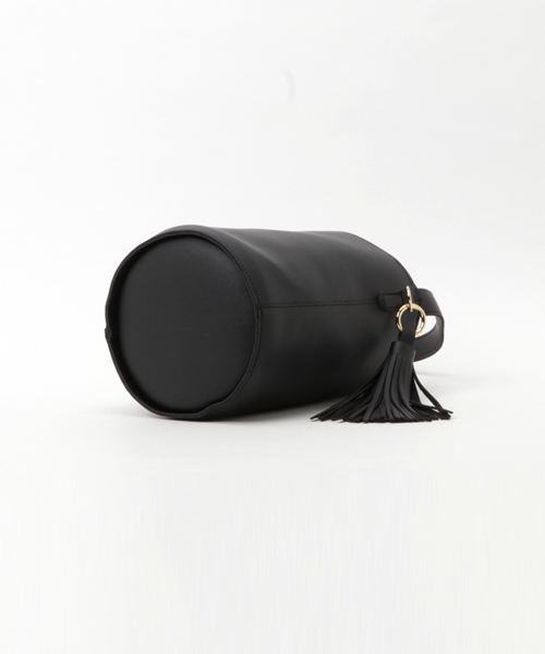 ottilie（オティーリエ）の「フリンジ付バケットBAG（ハンドバッグ・レディース・ブラック/ネイビー/ブラウン・FREE）」の5枚目の写真