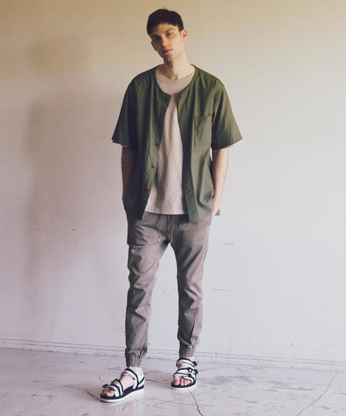 MONKEY TIME（モンキータイム）の「＜monkey time＞  ST/TWL SKINNY JOGGER/ジョガーパンツ ◆（その他パンツ・メンズ・ダークグレー/ベージュ・LARGE/MEDIUM/SMALL）」の5枚目の写真