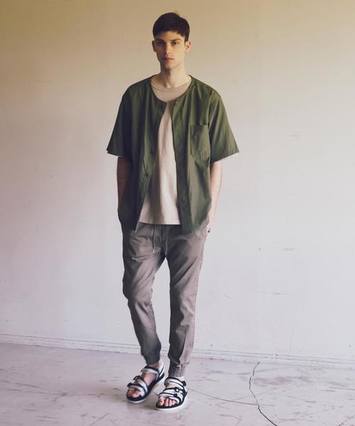 MONKEY TIME（モンキータイム）の「＜monkey time＞  ST/TWL SKINNY JOGGER/ジョガーパンツ ◆（その他パンツ・メンズ・ダークグレー/ベージュ・LARGE/MEDIUM/SMALL）」の6枚目の写真