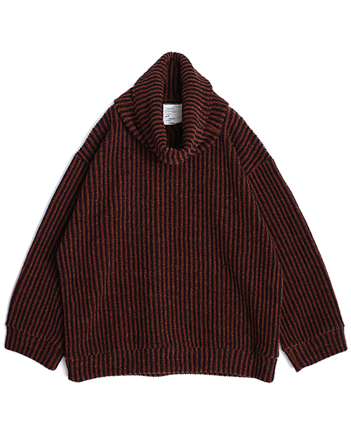 トップス MOLE STRIPE P/O (REMOVABLE NECK) SHAREEF SHAREEF ONLINE SHOP / MOLE STRIPE P/O (REMOVABLE NECK)