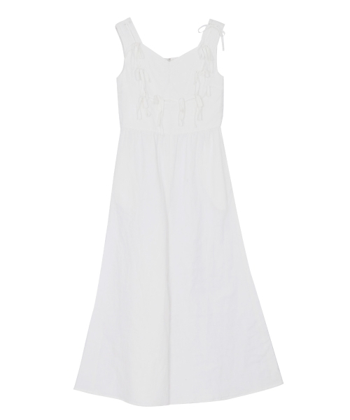 merry jenny（メリージェニー）の「りぼんオールインワン（ワンピース・レディース・オフホワイト/ブルー/ブラック・FREE）」の14枚目の写真