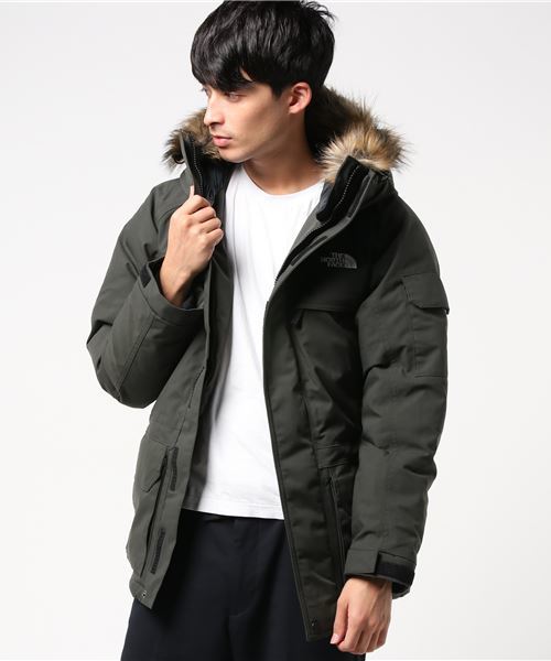 The North Face ザノースフェイス の ザ ノース フェイス メンズダウンマウンテンパーカー マクマードパーカー ダウンジャケット コート Wear