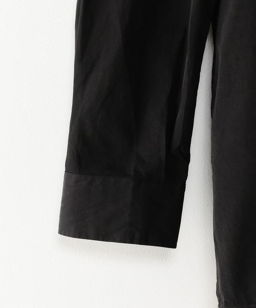 ESSAY（エッセイ）の「＜ESSAY＞ CU/COTTON SHIRT BLACK/ｼｬﾂ（シャツ/ブラウス・メンズ・ブラック・SMALL）」の5枚目の写真
