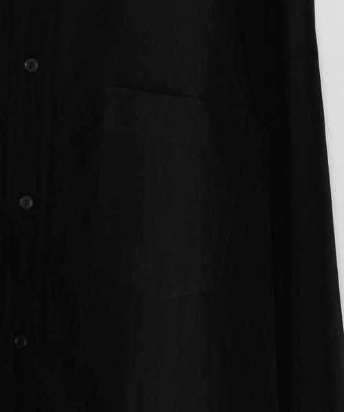 ESSAY（エッセイ）の「＜ESSAY＞ CU/COTTON SHIRT BLACK/ｼｬﾂ（シャツ/ブラウス・メンズ・ブラック・SMALL）」の8枚目の写真