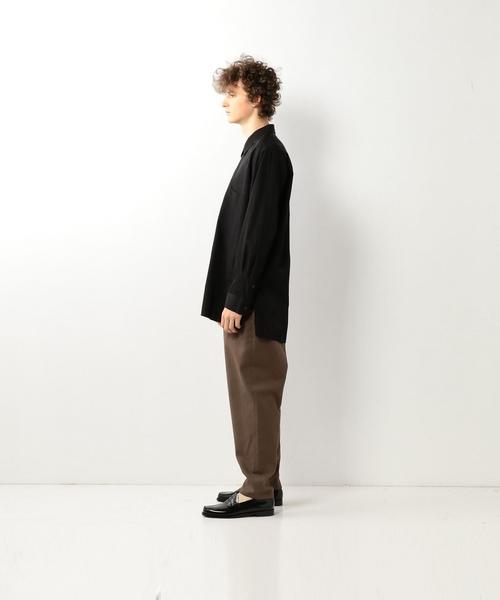 ESSAY（エッセイ）の「＜ESSAY＞ CU/COTTON SHIRT BLACK/ｼｬﾂ（シャツ/ブラウス・メンズ・ブラック・SMALL）」の10枚目の写真