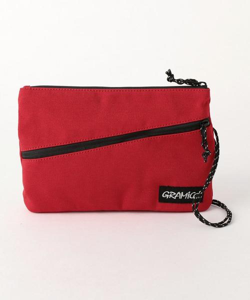 Gramicci（グラミチ）の「Gramicci(グラミチ)別注メッシュニットサコッシュバッグ（ショルダーバッグ・メンズ・ホワイト/ブラック/ネイビー/レッド・FREE）」の11枚目の写真