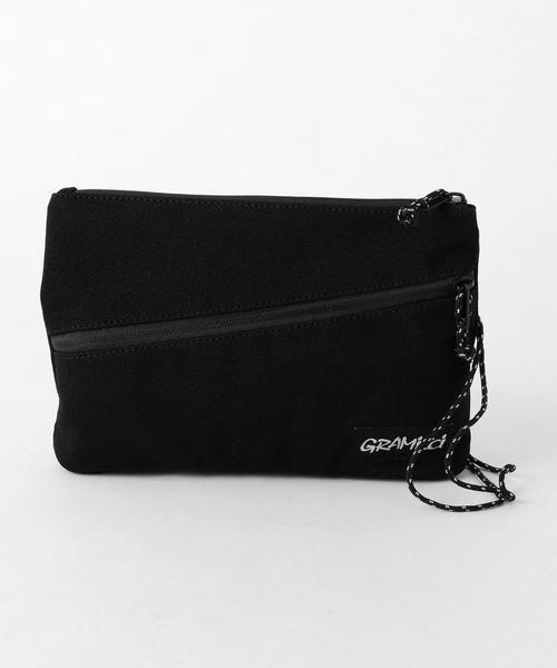 Gramicci（グラミチ）の「Gramicci(グラミチ)別注メッシュニットサコッシュバッグ（ショルダーバッグ・メンズ・ホワイト/ブラック/ネイビー/レッド・FREE）」の15枚目の写真