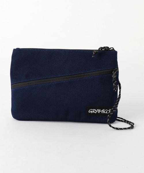 Gramicci（グラミチ）の「Gramicci(グラミチ)別注メッシュニットサコッシュバッグ（ショルダーバッグ・メンズ・ホワイト/ブラック/ネイビー/レッド・FREE）」の14枚目の写真