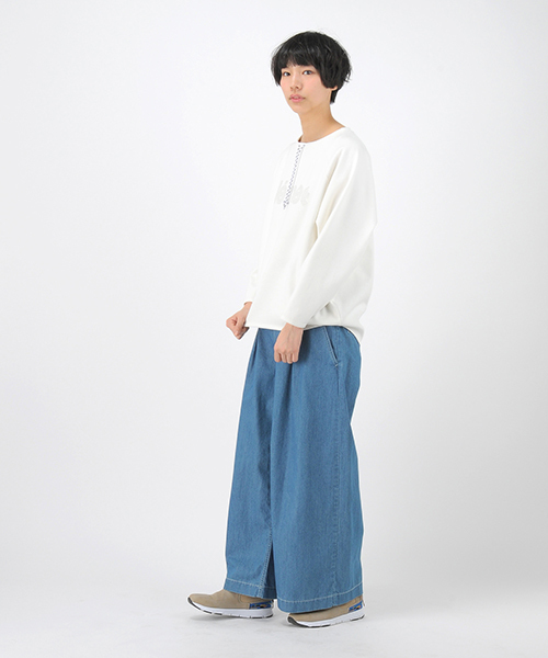 Ne-net（ネネット）の「ライトオンスデニム（デニムパンツ・レディース・ブルー/ネイビー・01/02）」の8枚目の写真