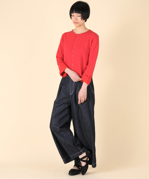 Ne-net（ネネット）の「ライトオンスデニム（デニムパンツ・レディース・ブルー/ネイビー・01/02）」の18枚目の写真