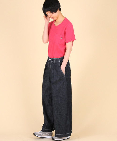 Ne-net（ネネット）の「ライトオンスデニム（デニムパンツ・レディース・ブルー/ネイビー・01/02）」の22枚目の写真