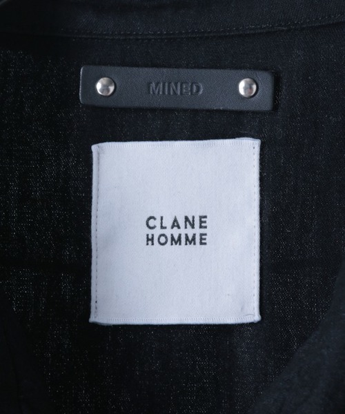 CLANE（クラネ）の「CLANE×MINEDENIM COACH JACKET（ブルゾン・メンズ・ブラック/インディゴブルー・1/2）」の5枚目の写真
