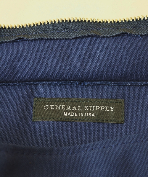 SHIPS GENERAL SUPPLY(シップスジェネラルサプライ)の「SGS: アメリカ製 ジップ/ショルダーバッグ■(ショルダーバッグ・メンズ・ブラック/カーキブラウン/ネイビー・ONE SIZE)」の11枚目の写真