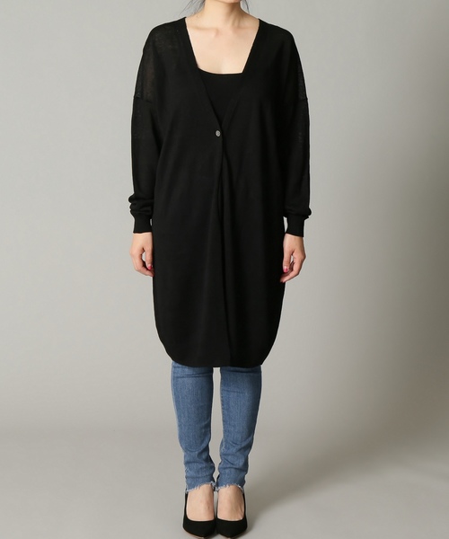 plage（プラージュ）の「BOMBAY ロングカーディガン◆（Tシャツ/カットソー・レディース・ブラック/キャメル・FREE）」の19枚目の写真