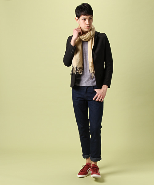 CASPER JOHN(キャスパージョン)の「【MANGROVE】 ZOZOTOWN限定プレミアトロピカルテーラード(テーラードジャケット・メンズ・ブラック/グレー/ライトグレー・MEDIUM/LARGE)」の7枚目の写真