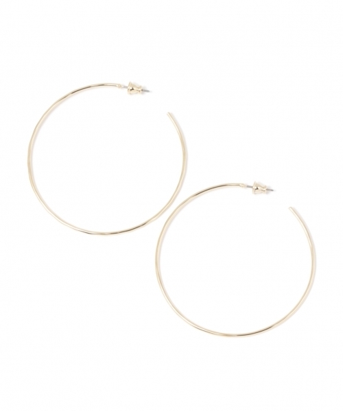 A part by（アパートバイ）の「BIGフープピアス 795921（ピアス（両耳用）・レディース・シルバー/ゴールド・FREE）」の2枚目の写真