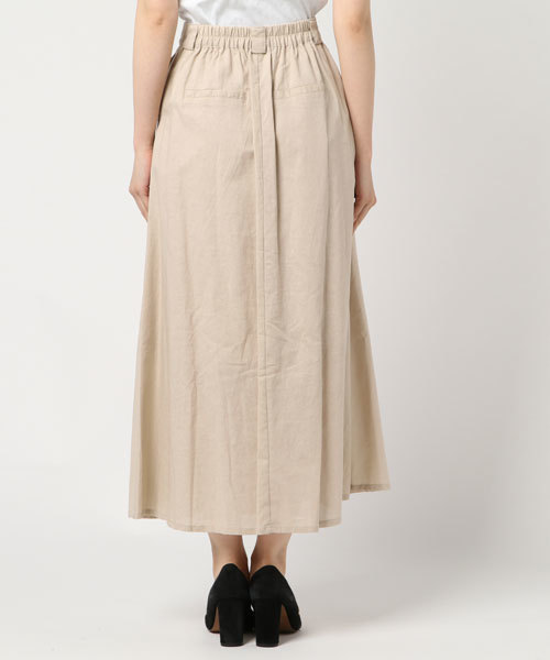 archives（アルシーヴ）の「フロントボタンフレアスカート（スカート・レディース・ベージュ/カーキ/ワイン/パープル・MEDIUM）」の6枚目の写真