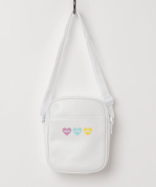 WEGO（ウィゴー）の「WEGO/ポケットボックスミニショルダーバッグ（ショルダーバッグ・レディース・シルバー/その他1/ブラック系その他/ブラック/ホワイト/レッド/ピンク/イエロー/グリーン/マルチ・FREE）」の20枚目の写真