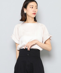 SENSE OF PLACE by URBAN RESEARCH | プリーツスリーブブラウス(半袖)(シャツ/ブラウス)