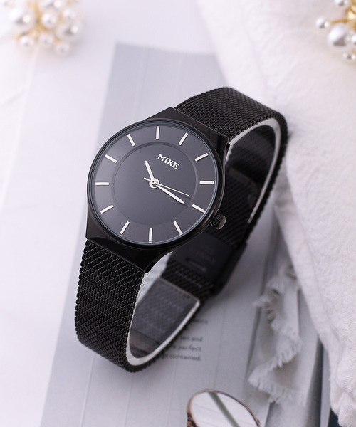 おしゃれスタ（オシャレスタ）の「【XROSS RAY】メッシュベルト　ウオッチ（アナログ腕時計・レディース・オフホワイト/ホワイト系その他/ピンク/サックスブルー/グレー/グリーン/ブラック/シルバー/ゴールド系その他/ゴールド/ブラック系その他/ピンク系その他/シルバー系その他/ピンク系その他2/ピンク系その他3/シルバー系その他2/ゴールド系その他2/ゴールド系その他4/ゴールド系その他3/ゴールド系その他5/ピンク系その他4・FREE）」の5枚目の写真