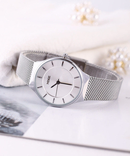 おしゃれスタ（オシャレスタ）の「【XROSS RAY】メッシュベルト　ウオッチ（アナログ腕時計・レディース・オフホワイト/ホワイト系その他/ピンク/サックスブルー/グレー/グリーン/ブラック/シルバー/ゴールド系その他/ゴールド/ブラック系その他/ピンク系その他/シルバー系その他/ピンク系その他2/ピンク系その他3/シルバー系その他2/ゴールド系その他2/ゴールド系その他4/ゴールド系その他3/ゴールド系その他5/ピンク系その他4・FREE）」の15枚目の写真