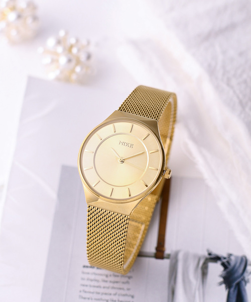 おしゃれスタ（オシャレスタ）の「【XROSS RAY】メッシュベルト　ウオッチ（アナログ腕時計・レディース・オフホワイト/ホワイト系その他/ピンク/サックスブルー/グレー/グリーン/ブラック/シルバー/ゴールド系その他/ゴールド/ブラック系その他/ピンク系その他/シルバー系その他/ピンク系その他2/ピンク系その他3/シルバー系その他2/ゴールド系その他2/ゴールド系その他4/ゴールド系その他3/ゴールド系その他5/ピンク系その他4・FREE）」の21枚目の写真