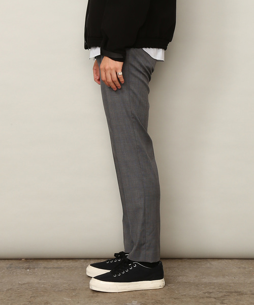 ADAM ET ROPE'(アダムエロペ)の「CARREMAN スリムスラックス(スラックス・メンズ・ブラック/ベージュ/スミクロ/グレー/ベージュ系その他2/ブルー系その他5・S/M/L)」の10枚目の写真