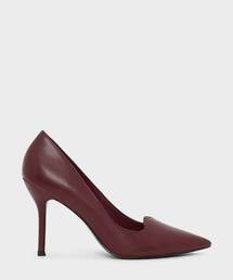 アシンメトリトップラインパンプス / ASYMMETRICAL TOPLINE PUMPS