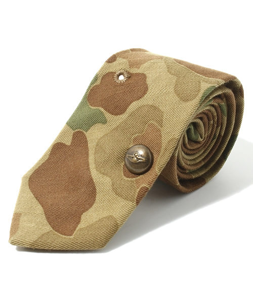 BEAMS BOY(ビームスボーイ)の「◎HAPPY BOUNCE / CAMOネクタイ(ネクタイ・レディース・オリーブ・ONE SIZE)」の1枚目の写真