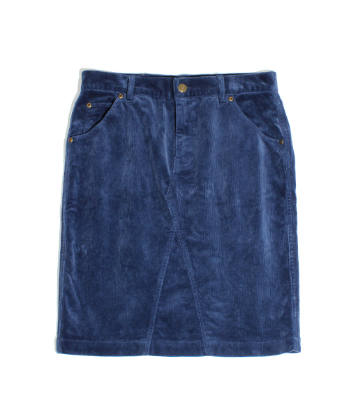 Ray BEAMS（レイビームス）の「□Ray BEAMS / コーデュロイ タイトスカート（スカート・レディース・ピンク/オリーブ/インディゴブルー/オフホワイト・0/1）」の4枚目の写真