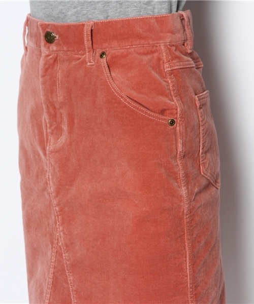 Ray BEAMS（レイビームス）の「□Ray BEAMS / コーデュロイ タイトスカート（スカート・レディース・ピンク/オリーブ/インディゴブルー/オフホワイト・0/1）」の12枚目の写真