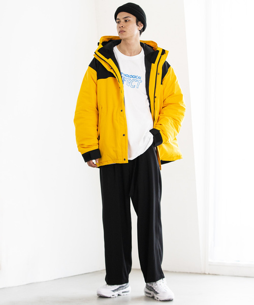 WEGO(ウィゴー)の「WEGO/起毛ストレッチワイドスラックス(スラックス・メンズ・ブラック/グレー・SMALL/MEDIUM/LARGE)」の4枚目の写真