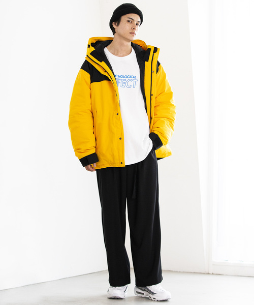 WEGO(ウィゴー)の「WEGO/起毛ストレッチワイドスラックス(スラックス・メンズ・ブラック/グレー・SMALL/MEDIUM/LARGE)」の16枚目の写真