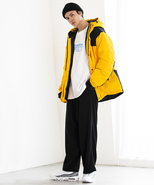 WEGO(ウィゴー)の「WEGO/起毛ストレッチワイドスラックス(スラックス・メンズ・ブラック/グレー・SMALL/MEDIUM/LARGE)」の15枚目の写真