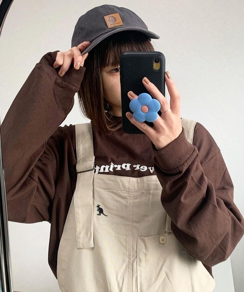 Carhartt(カーハート)の「Carhartt キャップ(キャップ・メンズ・チャコールグレー/ネイビー/キャメル/カーキ/ダークグリーン/アーミー/ウッド/マスタード/ライトグリーン/ターコイズブルー/アッシュグレー/バーガンディー/ブラック/ブルー系その他/オレンジ系その他/ホワイト系その他/ブルー系その他2/グリーン系その他/グリーン系その他2・FREE)」の4枚目の写真