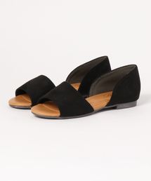 オープントゥセパレートパンプス