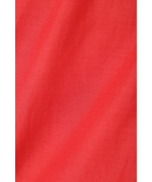 NATURAL BEAUTY BASIC（ナチュラルビューティーベーシック）の「【CanCam 5月号掲載】手洗い可能/キュプラ混フロントボタンブラウス（シャツ/ブラウス・レディース・ブラック/レッド/オフホワイト・SMALL/MEDIUM）」の13枚目の写真