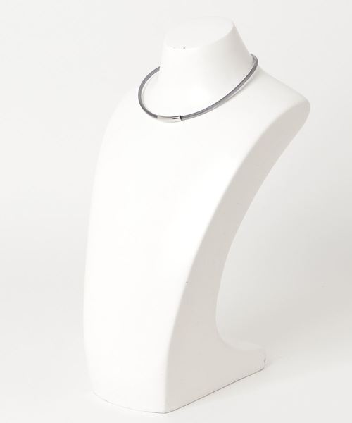 tone（トーン）の「【KuKuLu TOKYO】Hoopチョーカー／ニッケルフリー（チョーカー・レディース・ホワイト系その他/グレー系その他/ブラウン系その他/クリア/パープル/グリーン・FREE）」の7枚目の写真