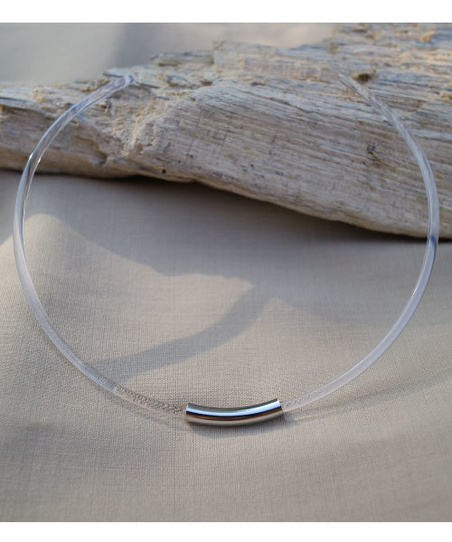 tone（トーン）の「【KuKuLu TOKYO】Hoopチョーカー／ニッケルフリー（チョーカー・レディース・ホワイト系その他/グレー系その他/ブラウン系その他/クリア/パープル/グリーン・FREE）」の14枚目の写真