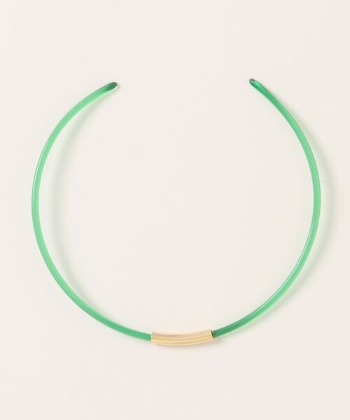 tone（トーン）の「【KuKuLu TOKYO】Hoopチョーカー／ニッケルフリー（チョーカー・レディース・ホワイト系その他/グレー系その他/ブラウン系その他/クリア/パープル/グリーン・FREE）」の22枚目の写真